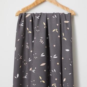 mind the Maker - ECOVERO™ Viskose - Vera Crepe - Petal - Calm Grey